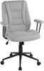 Bürostuhl >Caspar< ergonomisch, hellgrau, Webstoff - 64x96x64cm (BxHxT) Bild 1