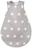 roba Schlafsack 'Little Stars' 70 cm - ganzjahres Babyschlafsack - atmungsaktiv - Baumwolle - Grau / Weiß Bild 3