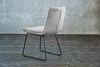 KAWOLA Stuhl NEW CHARME Esszimmerstuhl Velvet silber 87 x 66 x 52 cm Bild 5