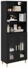 vidaXL Highboard Schwarz Eichen-Optik 69,5 x 32,5 x 180 cm 3416260 Bild 3