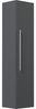 Badmöbel Set Firenze 80 3tlg. LED Spiegel und Hochschrank grafit : Grafit Bild 4