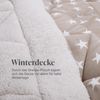Winter Wende Steppbett Taupe 135x200cm Bild 5