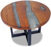 vidaXL Couchtisch Teak Harz 60 cm 243466 Bild 2