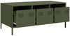 vidaXL Couchtisch Olivgrün 101,5x50x43,5 cm Kaltgewalzter Stahl 851272 Bild 5