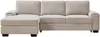 Vente-unique - EMBAPO Sofa Stoff Beige - B 153 cm x H 85 cm x L 260 cm Bild 4