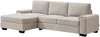 Vente-unique - EMBAPO Sofa Stoff Beige - B 153 cm x H 85 cm x L 260 cm Bild 5