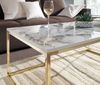 Couchtisch >Cixi< (B/H/T: 100x40x60 cm) in Weiß - 100x40x60 (BxHxT) Bild 5