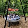 Multi-Grillset Feuerschale Grillrost Kochtopf 15L Fischfilethalter Kesselgulasch Bild 2