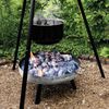 Multi-Grillset Feuerschale Grillrost Kochtopf 15L Fischfilethalter Kesselgulasch Bild 3