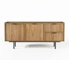 AX LIVING Nordiva Kommode mit Schublade 150 cm Hikora Natur Sideboard Holz Bild 2