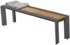 Gartenbank Sitzbank SILEA 3-Sitzer 180 cm von GardenPleasure Bild 3