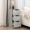Sideboard, Kommode Betongrau 30x30x70 cm Holzwerkstoff j1166p Bild 3