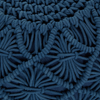 Pouf BERKANE Marineblau Baumwolle 50 cm 50 cm Bild 5
