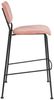 Barhocker BENSON PINK von ZUIVER mit trendigen Cordstoff Bild 4