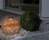 Solarleuchte Garten Solarlampe Rost Kugel 28 cm Solar Außenlampe SL3347 Bild 3