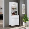 Roomart Küchenregal VENEDIK Küchenschrank 60 cm, Buffet, Schublade in 4 Farben, Buffet- & Mehrzweckschrank, LED Bogennische, Schublade, 4 Farben, 18 mm Platten Bild 2
