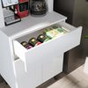 Roomart Küchenregal VENEDIK Küchenschrank 60 cm, Buffet, Schublade in 4 Farben, Buffet- & Mehrzweckschrank, LED Bogennische, Schublade, 4 Farben, 18 mm Platten Bild 3