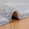 vidaXL Rutschfester Teppich aus Kunstkaninchenfell OLITE Grau 42021682 Bild 5