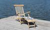 Deckchair LEON 3-fach verstellbar Natur Teak | Liegestuhl Gartenstuhl Sonnenliege Bild 3
