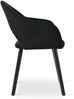GOEURVANT 1316 Esszimmerstühle 2er-Set, Samt - Schwarz Bild 5