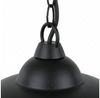 Licht-Erlebnisse Außen-Deckenleuchte ÖREBRO, LED, Warmweiß, LED Aluminium H: max. 73 cm B: 25 cm IP44 Schwarz rund 1200 lm Modern Bild 4