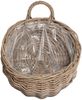 Hängepflanzkorb PORUN-Small Natural Rattan Übertopf Blumenkorb Wandkorb Bild 4