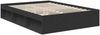 vidaXL Bettrahmen Schwarz 140 x 200 cm Massives Kiefernholz 3410592 Bild 5