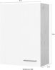 Flex-Well Hängeschrank Morena (B x H x T) 60 x 89 x 32 cm, für viel Stauraum Bild 3