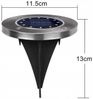 Maclean LED Gartenleuchte MCE318, LED Solar Bodenleuchten mit Erdspieß Bild 4