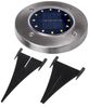 Maclean LED Gartenleuchte MCE318, LED Solar Bodenleuchten mit Erdspieß Bild 3