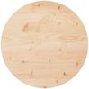 vidaXL Tischplatte Rund Ø50x3 cm Massivholz Kiefer 833661 Bild 2