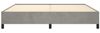 Doppelbett, Bettgestell Modernen ohne Matratze Hellgrau 200x200 cm Samt d2585e Bild 5
