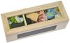 SURPRISA Geschenkbox Schotter-Schatulle Geldgeschenk, aus Paulownienholz, 3 Fächer, Geschenk zur Hochzeit, Geburtstag usw. Bild 2