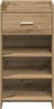 vidaXL Schuhschrank Artisan-Eiche 48 x 36 x 92 cm Holzwerkstoff 8011354 Bild 4