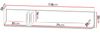 Wandboard Agova AL15 (Farbe: Anthrazit / Hellbeige) Bild 2