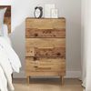 vidaXL Nachttisch mit Schubladen Altholz 40 x 40 x 66 cm Holzwerkstoff 882107 Bild 4
