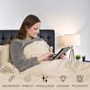 Cozyor Bettwäsche extra dick, weich, top Reissverschluss 135x200 155x200 155x220 200x200, Mikrofaser, 3 teilig, beige Driftwood, Bettbezug + Kissenbezug 40x80, für Allergiker, weich Bild 4