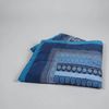Bassetti Granfoulard Plaid Decke Wohndecke Varigotti B1 blau 135x190 Bild 2
