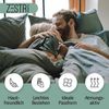 Zestri Spannbettlaken Winterflausch Bettlaken bis Steghöhe 40 cm, für kalte Jahreszeit, Gummizug: rundum, für normale Matratze Wasserbett Boxspringbett, flauschig weich Teddy Bild 4