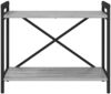 vidaXL Bücherregal Grau Sonoma 60 x 30 x 50 cm Holzwerkstoff 868404 Bild 5