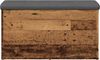 vidaXL Sitzbank mit Stauraum Altholz-Optik 82x42x45 cm Holzwerkstoff 857617 Bild 3
