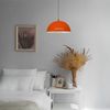 Bamyum Pendelleuchte Bamyum Hängelampe Vintage Ø26 cm E27 Metall Lampe, ohne Leuchtmittel Bild 3