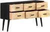 vidaXL Sideboard 110x33x64 cm Massivholz Mango 322678 Bild 4