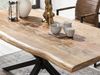 TABLES&Co Tisch 180x90 Mangoholz Natur Metall Schwarz Bild 4