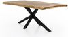 TABLES&Co Tisch 180x90 Mangoholz Natur Metall Schwarz Bild 3