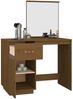 vidaXL Schminktisch Honigbraun 95x50x134 cm Massivholz Kiefer 820090 Bild 5