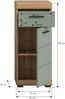 Xonox Scout Standschrank (B/H/T: 37x88x31 cm) in Salbei und Artisan Eiche Nachbildung Bild 4