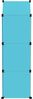 vidaXL Kinderschrank Modular mit 8 Würfeln Blau PP 340583 Bild 4