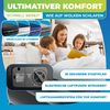 KESSER® Aufblasbare Matratze Luftbett mit eingebauter elektrischer Pumpe integrierte erhöhte aufblasbare Matratze für Übernachtungsgäste mit Aufbewahrungstasche Schwarz, Doppel Bild 4