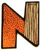 JANOSCH Deko-Buchstaben aus Holz für Kinderzimmertür, zum Ankleben Bild 2